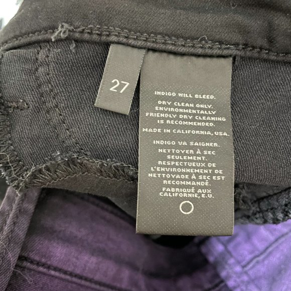 J Brand Purple Denim Super Skinny Jeans - Picture 8 of 10